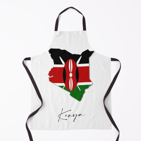 Item preview, Kenya Country Map and Flag Nairobi Africa designed and sold by dk-design85.