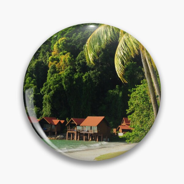 Item preview, Tropical serenity on Sandy Beach designed and sold by EyeArt Studio.