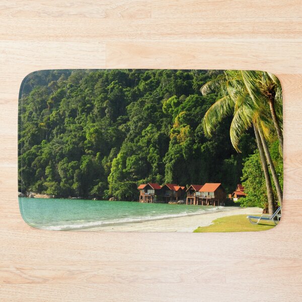 Item preview, Tropical serenity on Sandy Beach designed and sold by EyeArt Studio.