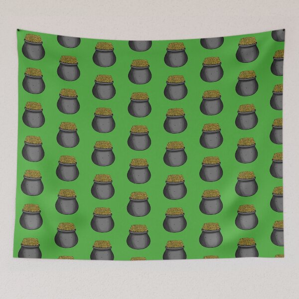 Item preview, Happy Pot of Gold designed and sold by UnhamperedArt.