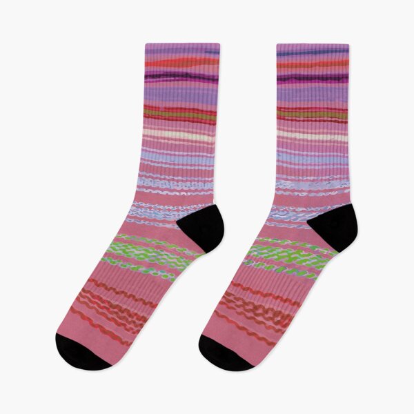 Item preview, Pink poncho fabric magenta textile mexican folk art designed and sold by T-Mex.