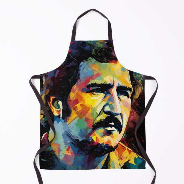 Aperçu de l'œuvre Pablo Escobar Explosion of Emotion créée et vendue par DeMuurdecoratie.