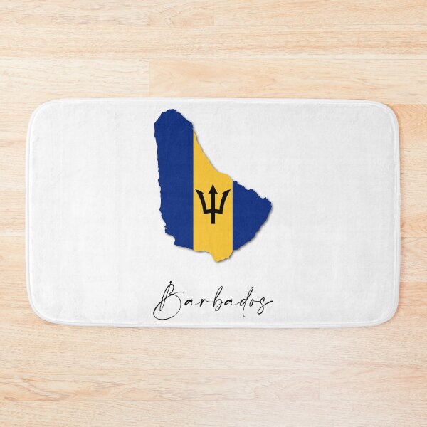 Item preview, Barbados Country Map and Flag Caribbean Central America designed and sold by dk-design85.