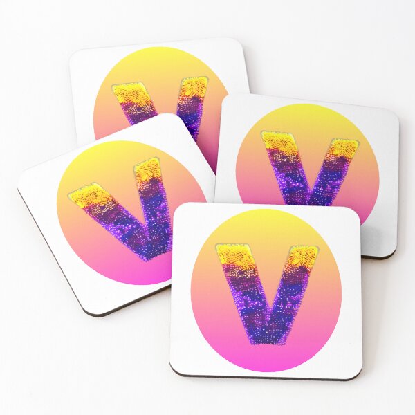 Item preview, letter V, monogram. typography collage. ABC art. gift 2024 designed and sold by Minibubb.