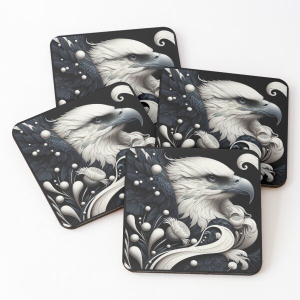 Item preview, Majestic Eagle, Black & White Art  designed and sold by AnalajiaDesigns.