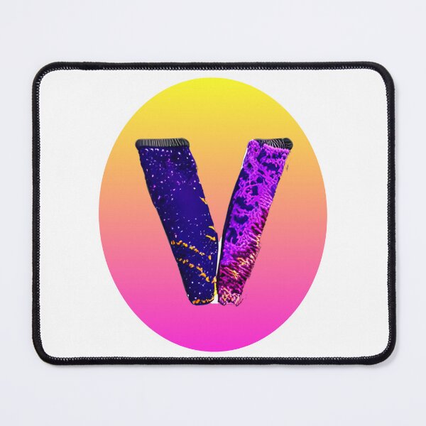 Item preview, letter V, monogram. typography collage. ABC art. gift 2024 designed and sold by Minibubb.