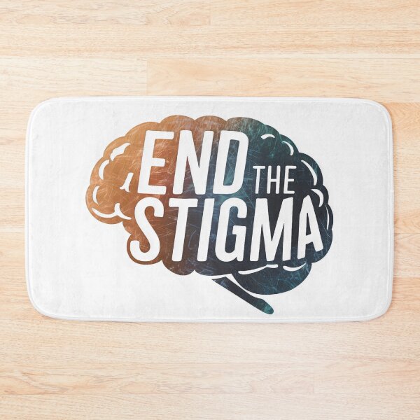 Item preview, Colorful Brain: End the Stigma designed and sold by MillennialVibe.