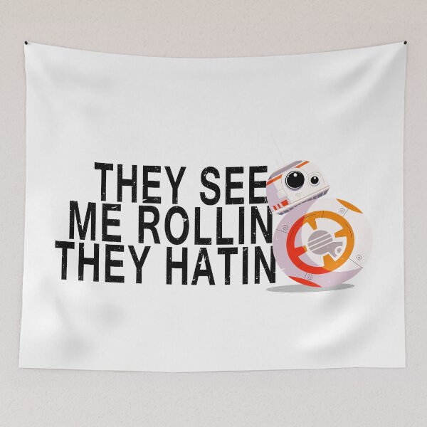 Item preview, They See Me Rollin They Hatin designed and sold by EducatorJunkee.