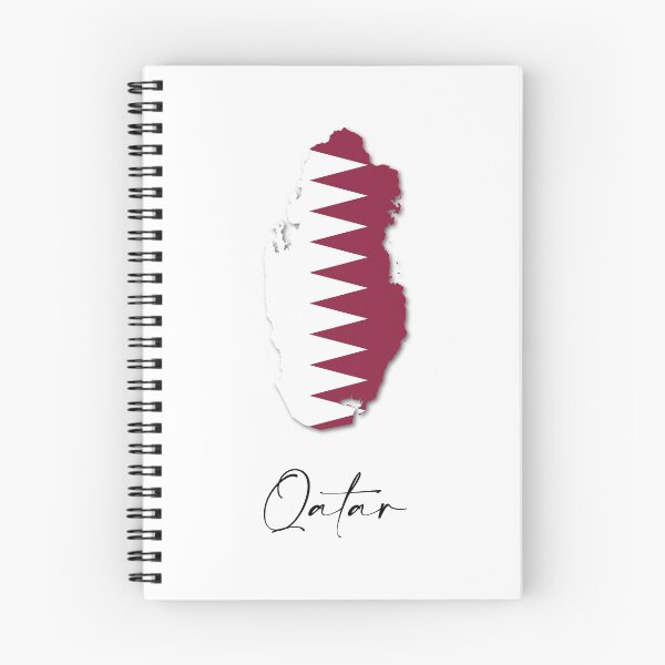 Item preview, Qatar Country Map and Flag Arabian Peninsula Asia designed and sold by dk-design85.