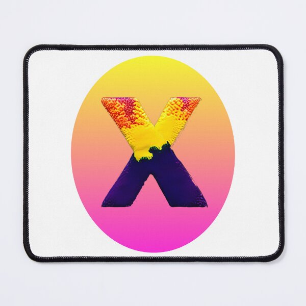 Item preview, letter X, monogram. typography collage. ABC art. gift 2024 designed and sold by Minibubb.