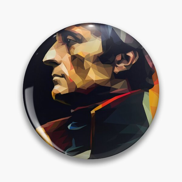 Item preview, Napoloen Bonaparte Napoleons Abstract Profile designed and sold by DeMuurdecoratie.