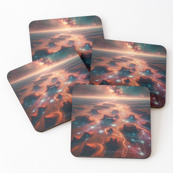 Item preview, Cosmic Trails Over Sacred Land designed and sold by ArrernteVisions.