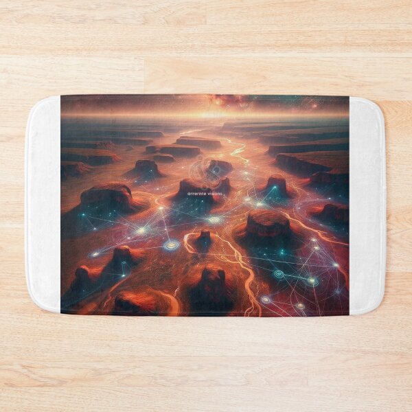 Item preview, Cosmic Trails Over Sacred Land designed and sold by ArrernteVisions.