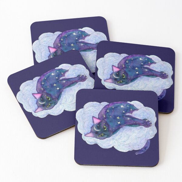 Item preview, Galaxy Cat designed and sold by neuroticowl.