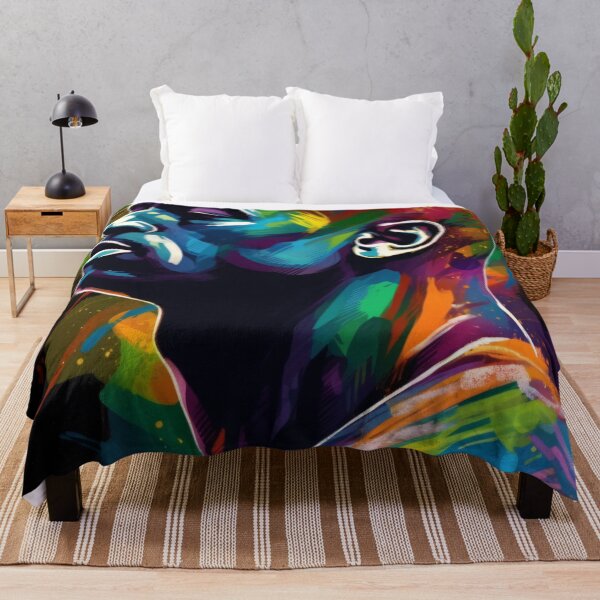 Item preview, Michael Jordan Color explosion Profile designed and sold by DeMuurdecoratie.