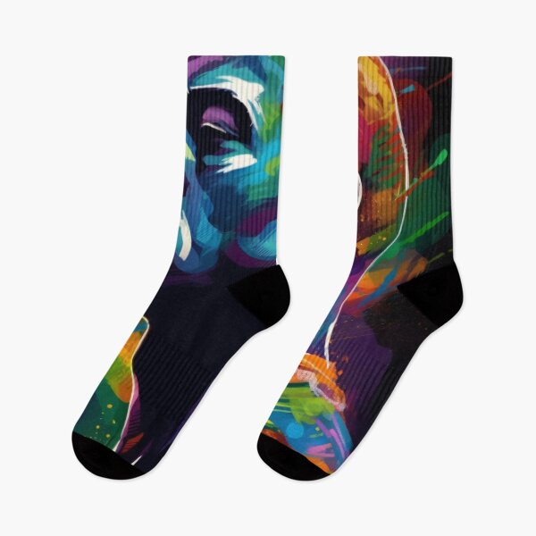 Item preview, Michael Jordan Color explosion Profile designed and sold by DeMuurdecoratie.