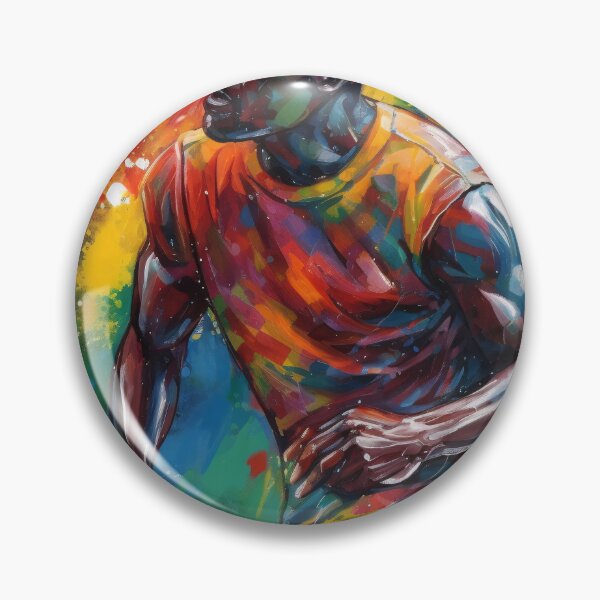 Artikelvorschau, Michael Jordan Colorful Impulse entworfen und verkauft von DeMuurdecoratie.