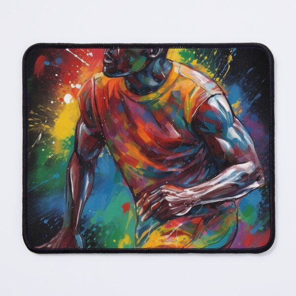 Item preview, Michael Jordan Colorful Impulse designed and sold by DeMuurdecoratie.
