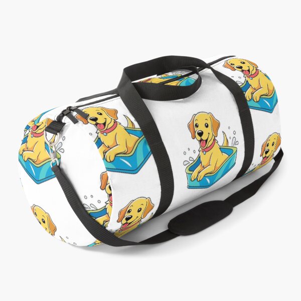 Item preview, Joyful Labrador Retriever Splashing in Pool Art designed and sold by iwcus.