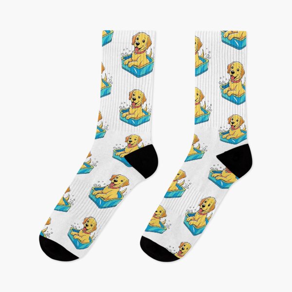 Item preview, Joyful Labrador Retriever Splashing in Pool Art designed and sold by iwcus.
