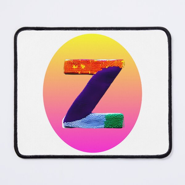 Item preview, letter Z, monogram. typography collage. ABC art. gift 2024 designed and sold by Minibubb.