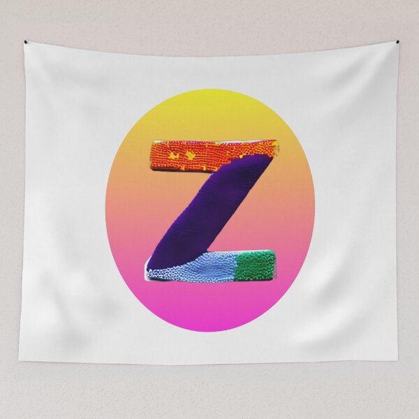 Item preview, letter Z, monogram. typography collage. ABC art. gift 2024 designed and sold by Minibubb.