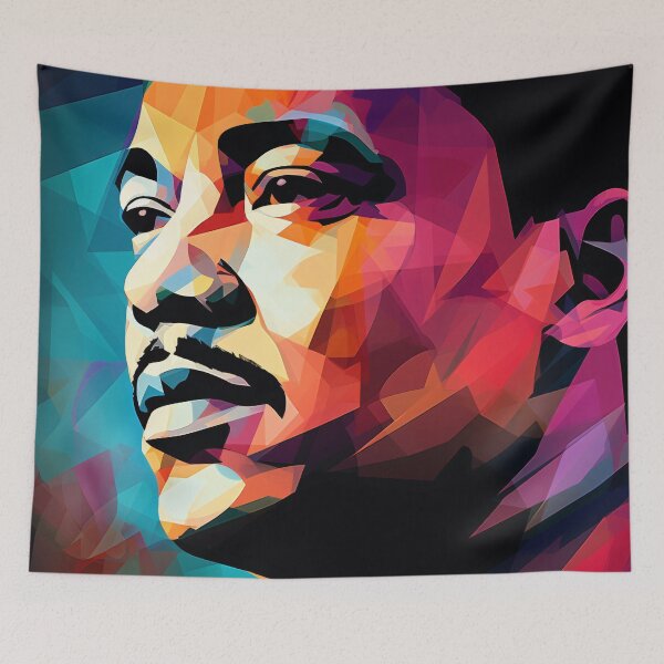 Item preview, Martin Luther King Colorful Vision designed and sold by DeMuurdecoratie.