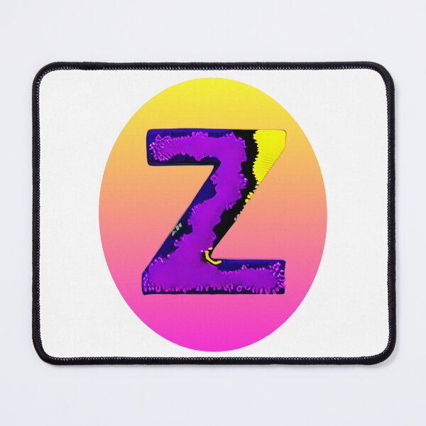 Item preview, letter Z, monogram. typography collage. ABC art. gift 2024 designed and sold by Minibubb.