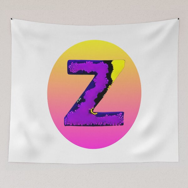 Item preview, letter Z, monogram. typography collage. ABC art. gift 2024 designed and sold by Minibubb.