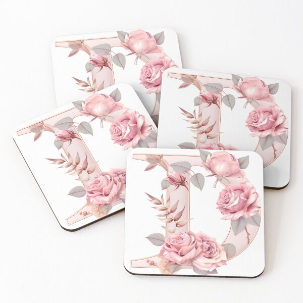 Item preview, D Floral Elegance designed and sold by MidArtFusion.