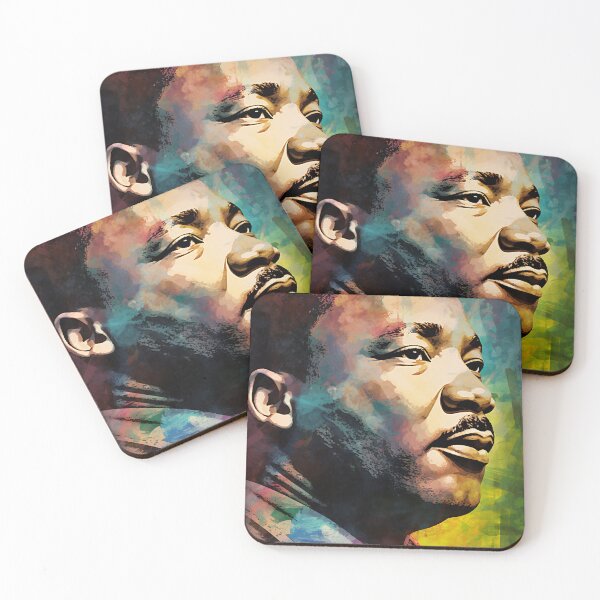 Item preview, Martin Luther King Colorful Leadership designed and sold by DeMuurdecoratie.