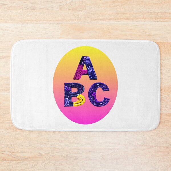 Item preview, letter ABC, monogram. typography collage. ABC art. gift 2024 designed and sold by Minibubb.