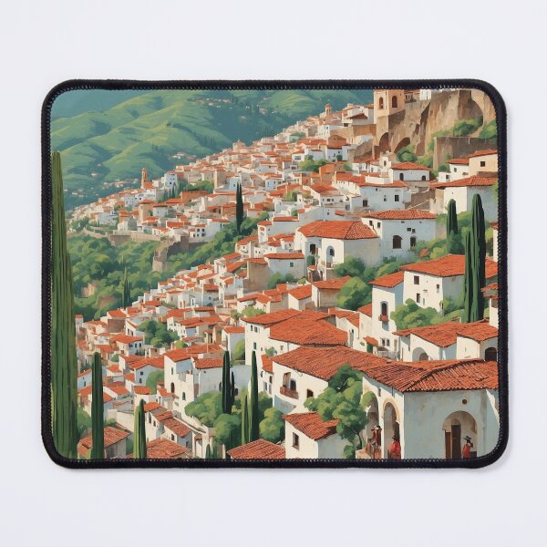 Item preview, Taxco de Alacran Guerrero Magic Town Vintage Travel Tourism Poster designed and sold by TravelersGems.