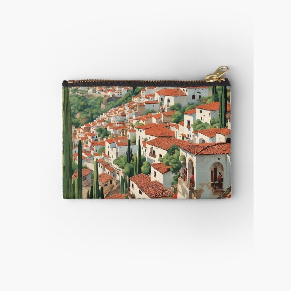 Item preview, Taxco de Alacran Guerrero Magic Town Vintage Travel Tourism Poster  designed and sold by TravelersGems.