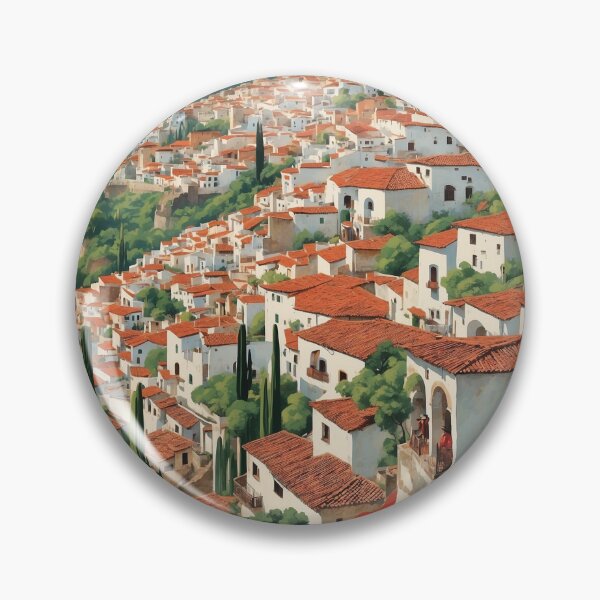 Item preview, Taxco de Alacran Guerrero Magic Town Vintage Travel Tourism Poster  designed and sold by TravelersGems.