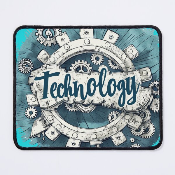 Item preview, Digital Fusion: Interwoven Technological Gears designed and sold by Ace Apparel Attire.