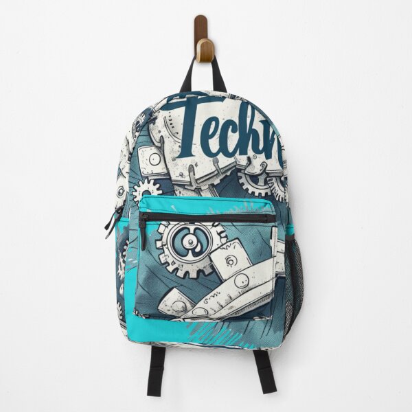Item preview, Digital Fusion: Interwoven Technological Gears designed and sold by Ace Apparel  Attire.