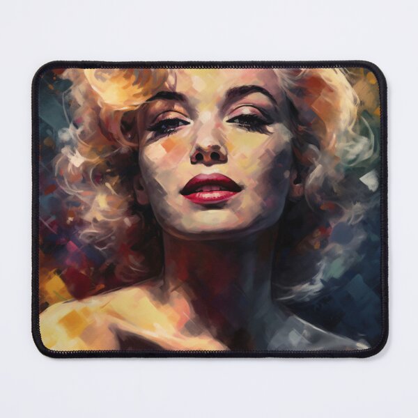 Item preview, Marilyn Monroe Face in Shades of Color designed and sold by DeMuurdecoratie.
