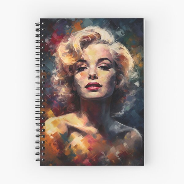 Item preview, Marilyn Monroe Face in Shades of Color designed and sold by DeMuurdecoratie.