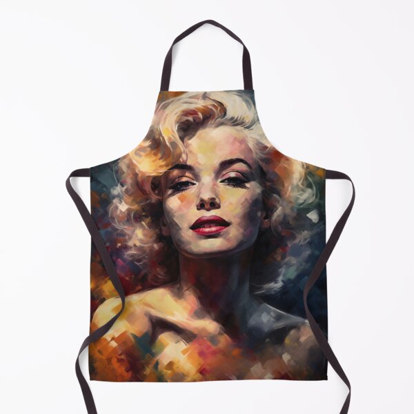 Item preview, Marilyn Monroe Face in Shades of Color designed and sold by DeMuurdecoratie.