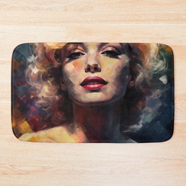 Item preview, Marilyn Monroe Face in Shades of Color designed and sold by DeMuurdecoratie.