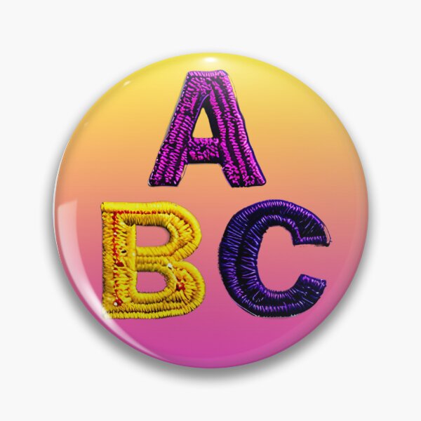 Artikelvorschau, Buchstabe ABC, Monogramm. Typografie-Collage. ABC-Kunst. Geschenk 2024 entworfen und verkauft von Minibubb.