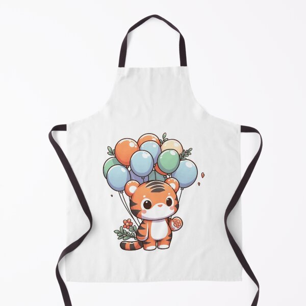 Item preview, Tiger With Balloons designed and sold by LemuellTrends.