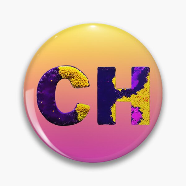 Item preview, letter CH, monogram. typography collage. ABC art. gift 2024 designed and sold by Minibubb.