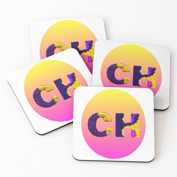 Item preview, letter CH, monogram. typography collage. ABC art. gift 2024 designed and sold by Minibubb.