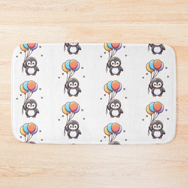 Item preview, Penguin With Balloons designed and sold by LemuellTrends.
