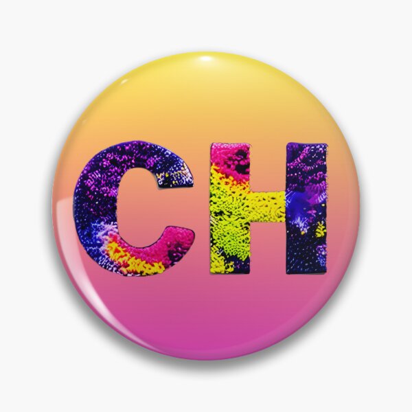 Item preview, letter CH, monogram. typography collage. ABC art. gift 2024 designed and sold by Minibubb.