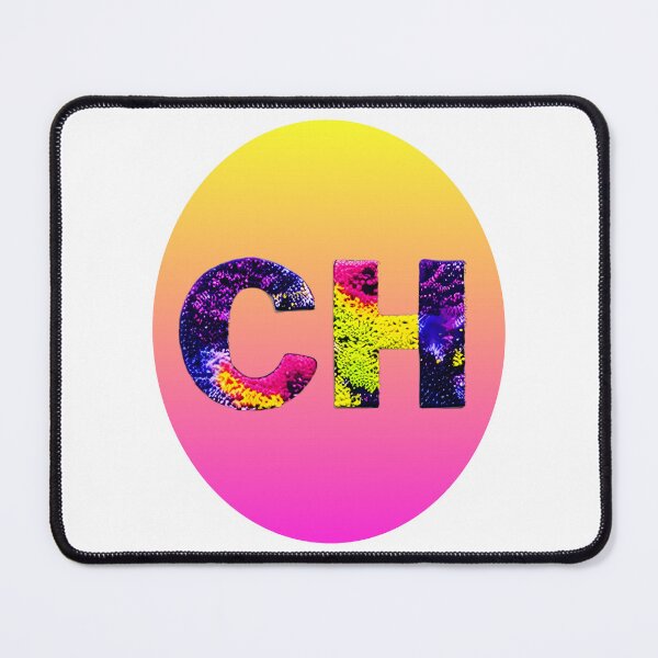 Item preview, letter CH, monogram. typography collage. ABC art. gift 2024 designed and sold by Minibubb.