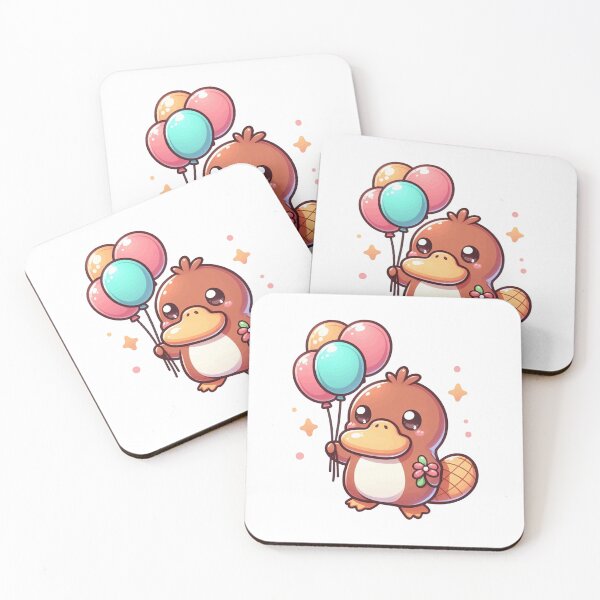Item preview, Platypus With Balloons designed and sold by LemuellTrends.