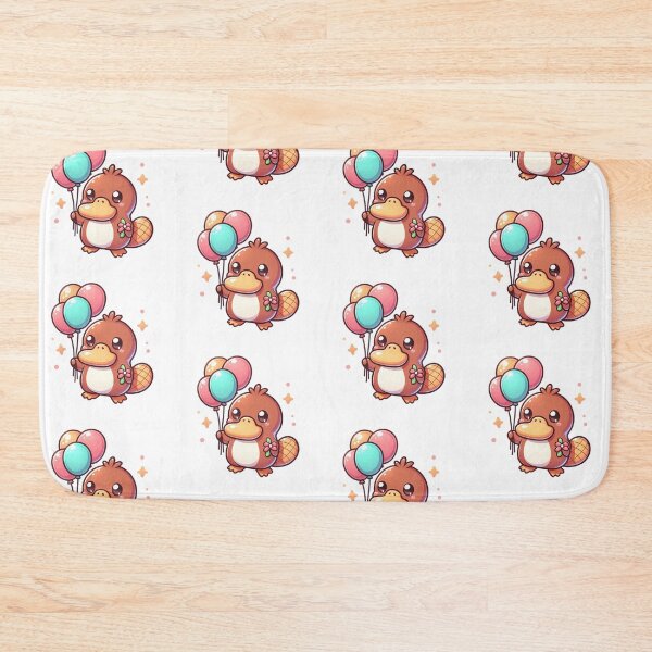 Item preview, Platypus With Balloons designed and sold by LemuellTrends.